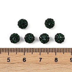 Бусины со стразами RB-H284-6MM-Half-205