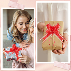 Пластиковые банты-бантики AJEW-WH20064-74A