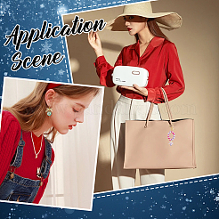 50 шт. акриловые бусины с УФ-покрытием MACR-SC0001-51B