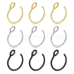 Хирургические зажимы из нержавеющей стали 316 для колец в носу WGA7223-09