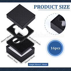 Verpackungsboxen für einzelne Uhren aus rautenförmigem strukturiertem Papier&nbsp;CON-WH0107-39