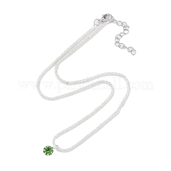 Латунь подвесные ожерелья&nbsp;LS-NJEW-P303-01