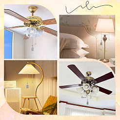 Удлинители цепи потолочного вентилятора из сплава в тибетском стиле AJEW-AB00125