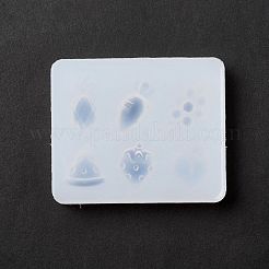 Stampi in silicone a forma di cabochon di uva e ananas e pesca e fragola e carota&nbsp;SIMO-B001-02