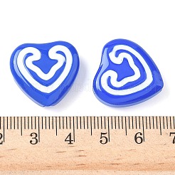 Бусины из стеклянной эмали LAMP-D303-07C