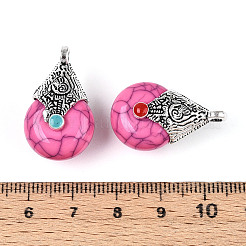 Подвески из смолы в тибетском стиле RESI-T022-16I