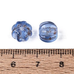 Handgemachte Glasperlen Goldsand&nbsp;LAMP-Q039-08F