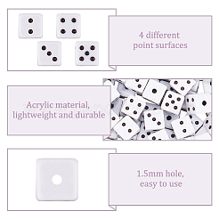 200шт акриловые бусины&nbsp;FIND-DC0006-47