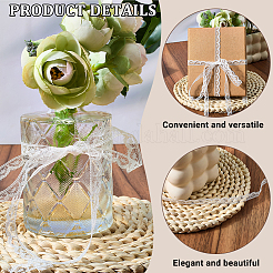 Отделочные ленты из полиэфирного кружева&nbsp;OCOR-WH20050-028F