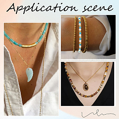 200 шт. Латунные дистанционные бусины&nbsp;KK-SC0004-05