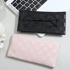 2 шт. 2-цветный футляр для очков из искусственной кожи&nbsp;AJEW-CN0003-26D