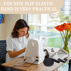 5 ярд плоская полиэстеровая нескользящая эластичная широкая лента&nbsp;OCOR-NB0001-95A