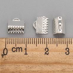 Eisenband Crimp-Enden&nbsp;X-E004Y-S