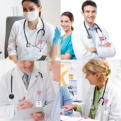 Катушка для значков из блестящего акрила и АБС-пластика&nbsp;AJEW-SZ0002-47E