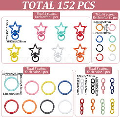 Kits de accesorios para llaveros DIY&nbsp;DIY-SC0003-46