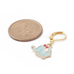 6шт 3 цвета сплава эмали кулон украшения&nbsp;HJEW-JM00866