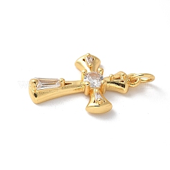 Латунные микро проложить кубического циркония подвески KK-P292-20B-G