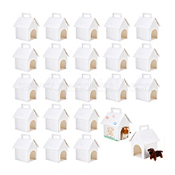 Party-Geschenkboxen aus Papier mit Fenster für Haustiere&nbsp;CON-WH0085-165