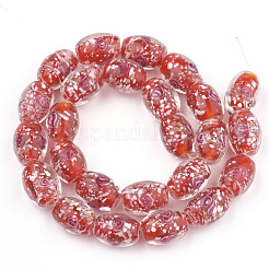 Бусины ручной работы бусины золотого песка LAMP-T006-04D