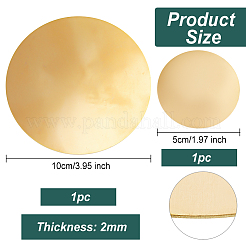 Ahademaker 2 шт. 2 стильный латунный лист KK-GA0001-46