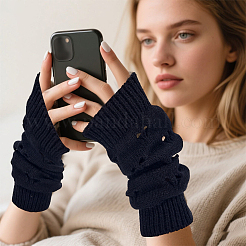 Нарукавники из акриловых волокон для женщин и девочек&nbsp;AJEW-WH20128-018C