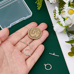 2 комплект застежек-тоглов из стерлингового серебра STER-DC0001-77