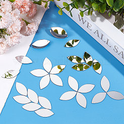100 Stück selbstklebende Acryl-Mosaikfliesen&nbsp;DIY-OC0012-59A