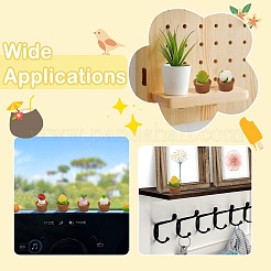 24 шт. 8 стиля декора для растений в горшках из смолы&nbsp;AJEW-CJ0001-80