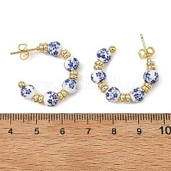 Messing Ohrstecker für Damen&nbsp;EJEW-JE07504