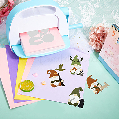 Углеродистая сталь разрезает трафареты DIY-WH0309-1057