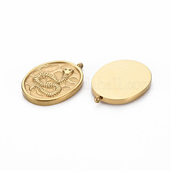 Ионное покрытие (ip) 304 нержавеющая сталь подвеска со стразами STAS-N097-113LG-NR