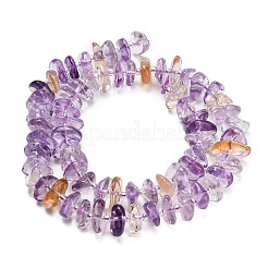 Природные Аметрин бисер нитей&nbsp;G-Z124-A02-01