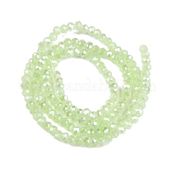 Chapelets de perles en verre électroplaqué&nbsp;LS-EGLA-A044-J1mm-A08