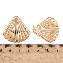 Латунь серьги EJEW-H168-12G