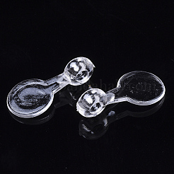 Transparente como espacios en blanco colgantes de plástico&nbsp;X-FIND-T064-010
