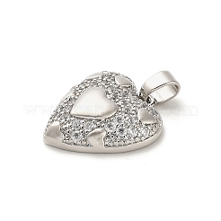 Покрытие стойки латунь микропаве прозрачные подвески из кубического циркония&nbsp;KK-M276-05P