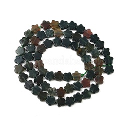 Природного индийского агата бисер нитей&nbsp;G-B138-C04-01-A