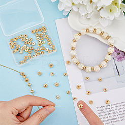 100 шт. 5-х стилевые бусины из сплава для покрытия стойки FIND-FH0005-49