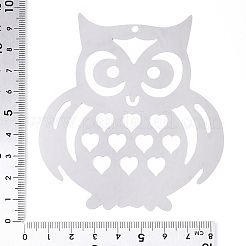 Большие подвески из нержавеющей стали 201 с защитой от потускнения&nbsp;STAS-N103-212P