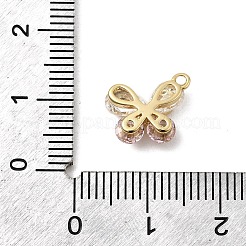 Латунные микро проложить кубического циркония подвески KK-A275-18C-G