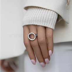 925 стерлингового серебра кольца перста NP5808-2