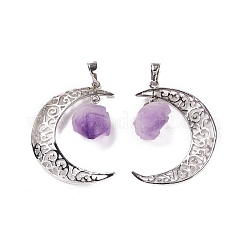 Природный аметист самородки подвески&nbsp;G-L524-02P-02