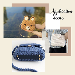 Овальная длинная нижняя часть сумки из искусственной кожи&nbsp;FIND-PH0016-003E