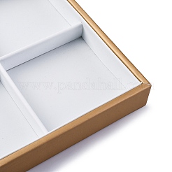 2 ряд 6 сетки съемные лотки для украшений из искусственной кожи CON-G023-14