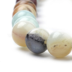 Натуральный цветок амазонитовые бусины пряди&nbsp;X-G-S259-13-8mm