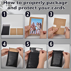 100 enveloppe à bulles rectangulaire avec film PE auto-adhésive&nbsp;ABAG-NB0002-41
