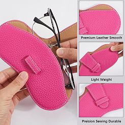 1шт чехол для очков из искусственной кожи AJEW-CN0004-43A