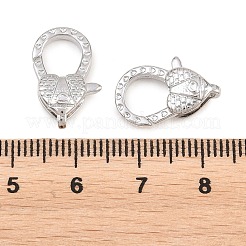 Fermoirs mousquetons en laiton&nbsp;KK-H287-08G-P