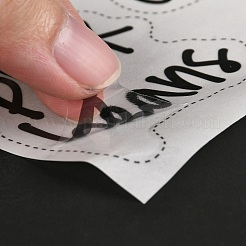 Набор наклеек для кладовой из ПВХ DIY-G036-03