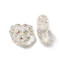 Прозрачные акриловые бусины&nbsp;X-OACR-E016-01D